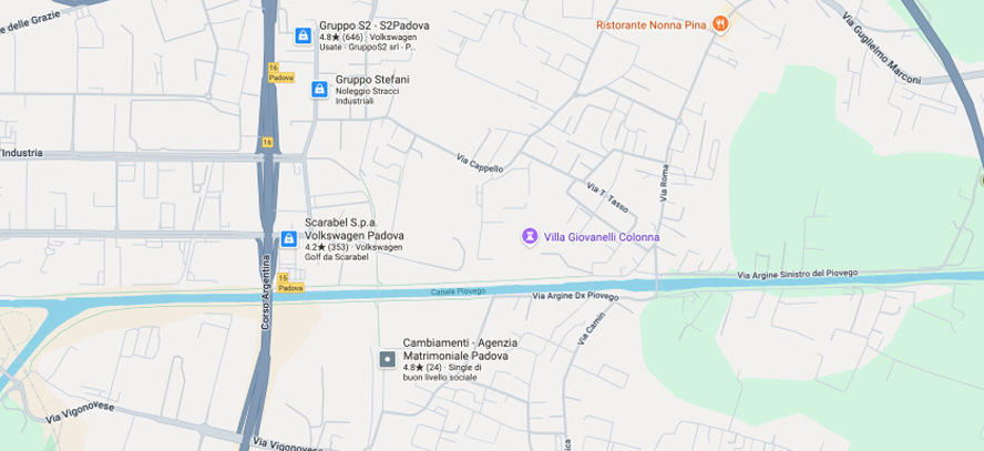 Mappa punto di ritrovo